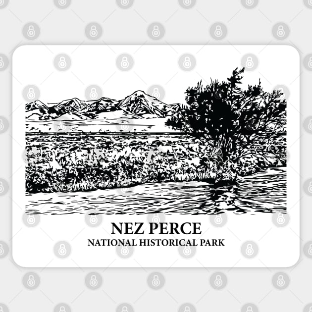 Nez Perce National Historical Park Sticker by Lakeric